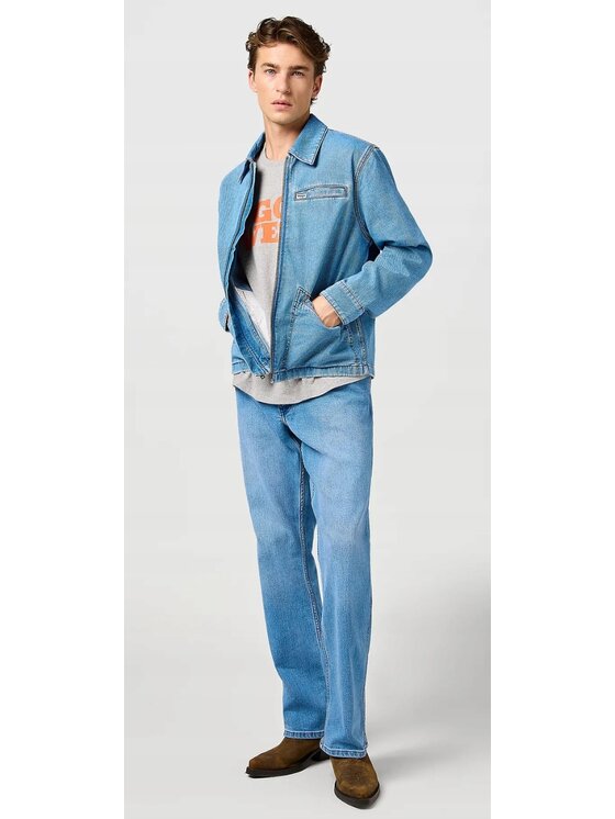 Wrangler Wrangler Jeansy Horizon Niebieski Bootcut Fit