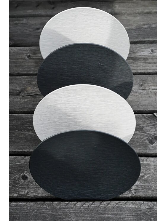Villeroy & Boch Villeroy & Boch Talerz do serwowania Manufacture Rock Blanc Villeroy & Boch Beżowy
