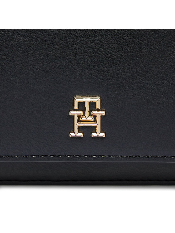 Tommy Hilfiger Tommy Hilfiger Сумка Th Refined Med Crossover AW0AW15725 Чорний