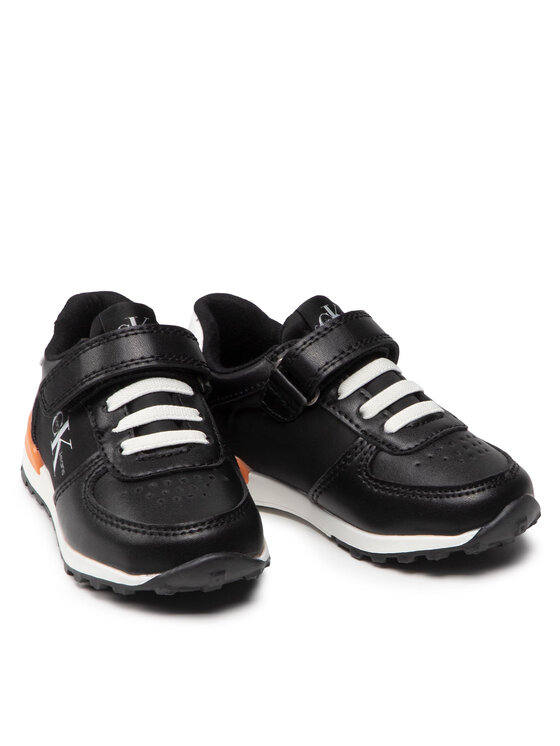Calvin Klein Jeans Calvin Klein Jeans Sneakersy Low Cut Lace-Up/Velcro Sneaker V1B9-80133-0208 M Czarny