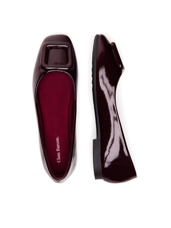 Clara Barson Clara Barson Ballerinas WFA3513-1 Dunkelrot