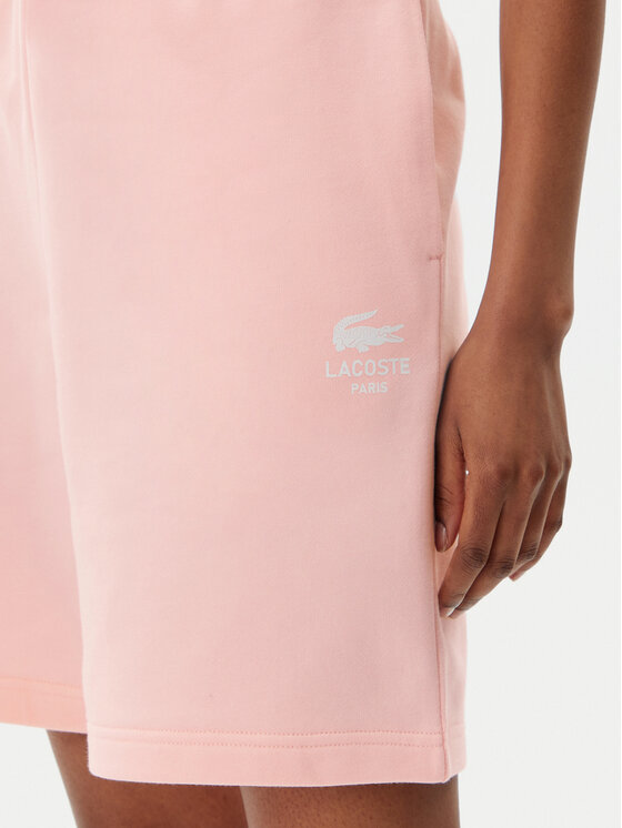 Lacoste Lacoste Športové kraťasy Unisex GH0990 Ružová Regular Fit