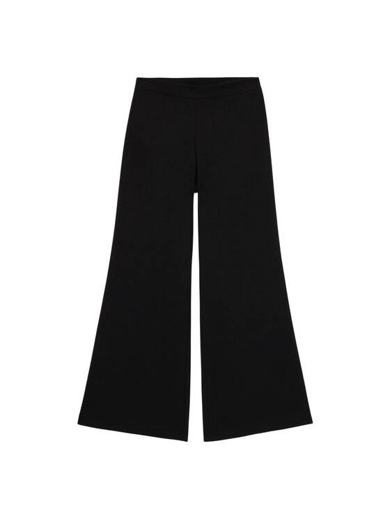 Oltre Oltre Pantaloni di tessuto P237J002251N033 Nero Baggy Fit