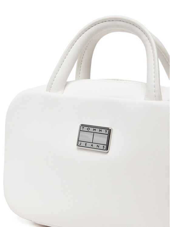 Tommy Jeans Tommy Jeans Handtasche Tjw American Cool Trunk AW0AW17294 Weiß
