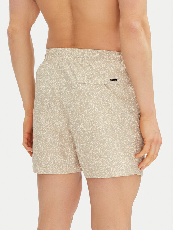 Calvin Klein Swimwear Calvin Klein Swimwear Σορτς κολύμβησης KM0KM01120 Μπεζ Regular Fit
