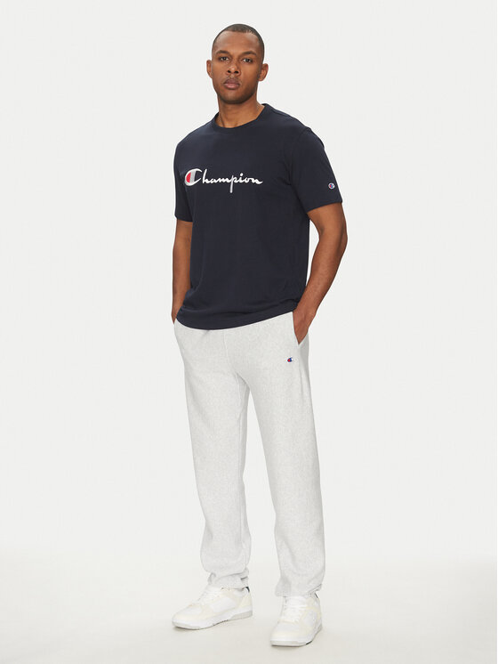 Champion Champion Tricou 221621 Bleumarin Standard Fit