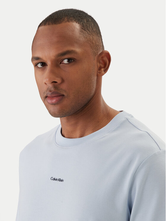 Calvin Klein Calvin Klein Majica LV04LC241G Svetlo modra Regular Fit