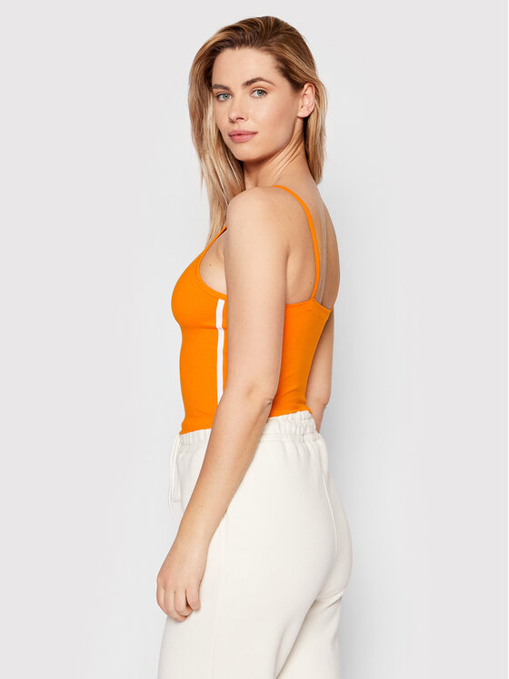 Top adicolor Classics HC1979 Arancione Slim Fit