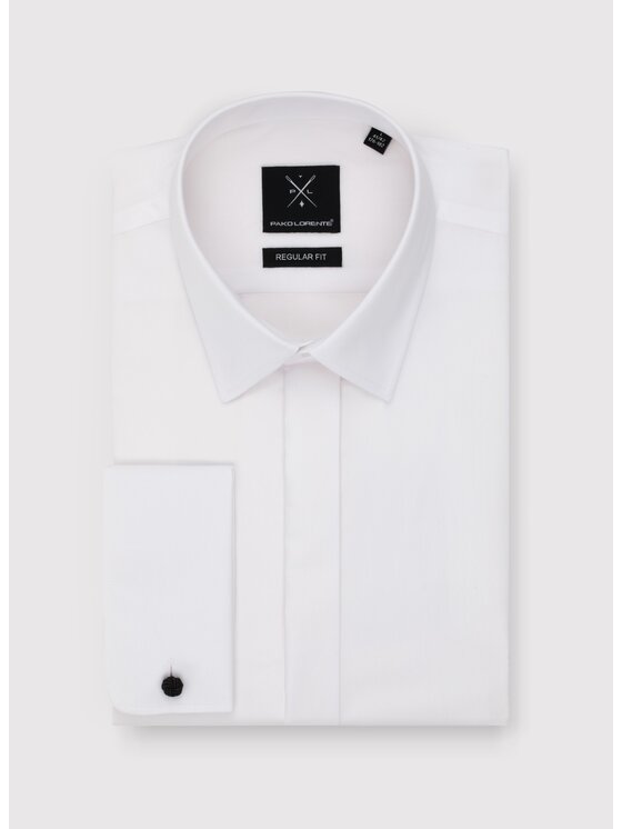 Pako Lorente Pako Lorente Koszula P000B-1X-011 Biały Regular Fit