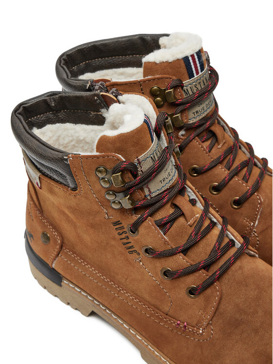 Mustang Mustang Schnürstiefeletten 4142-602 Braun