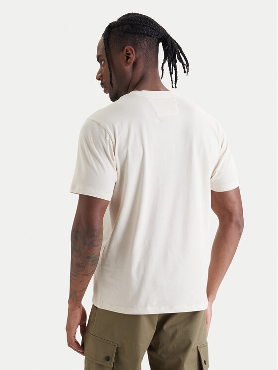 C.P. Company C.P. Company T-särk 20CMTS084A005100W Kollane Regular Fit