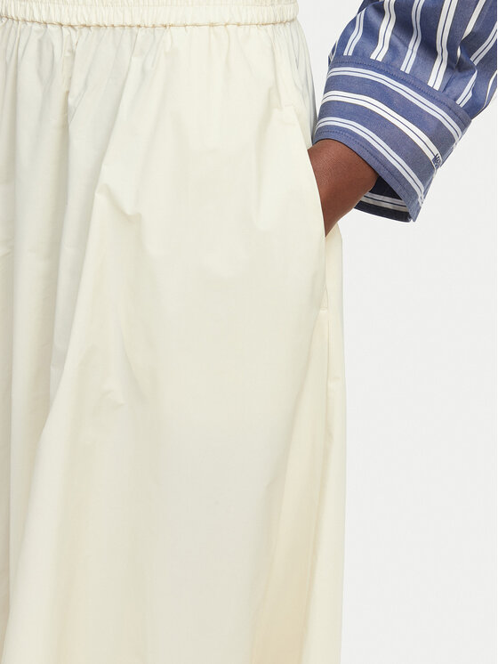 MAX&Co. MAX&Co. Midi sijonas Gonna 2616101084200 Kreminė Regular Fit