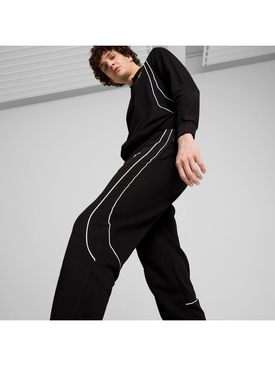 Puma Puma Spodnie dresowe 627047 Czarny Regular Fit