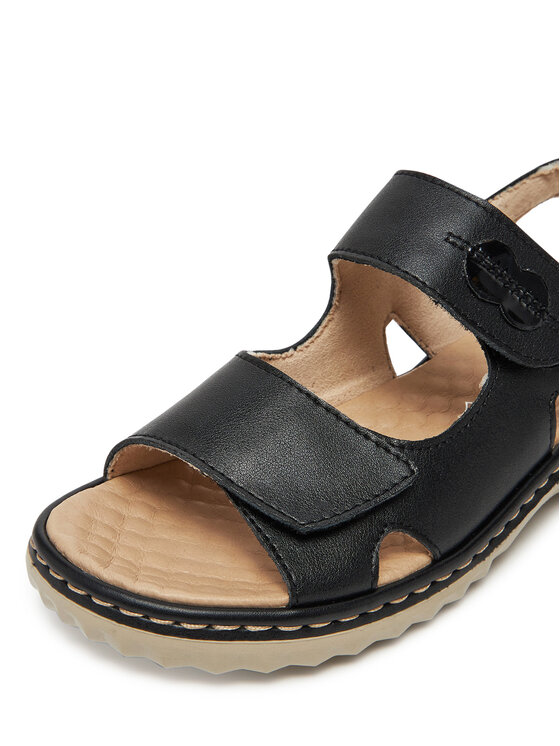 Rieker Rieker Sandały 60462-00 Czarny