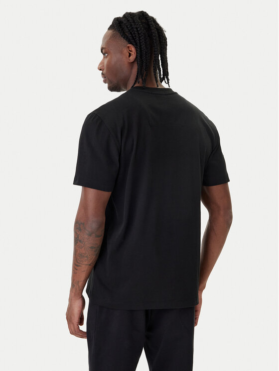 Aeronautica Militare Aeronautica Militare Tričko 261TS2544UJ00592 Čierna Regular Fit