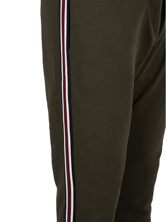 Les Hommes Les Hommes Παντελόνι υφασμάτινο UHJ101-750U | Jogging Pants Χακί Slim Fit