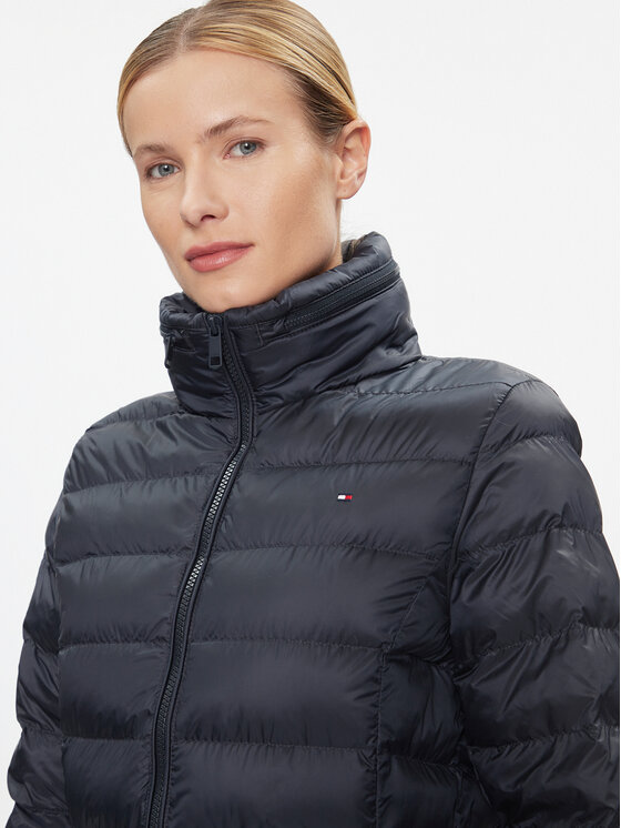 Tommy Hilfiger Tommy Hilfiger Зимно яке Global Stripe WW0WW39863 Тъмносин Slim Fit
