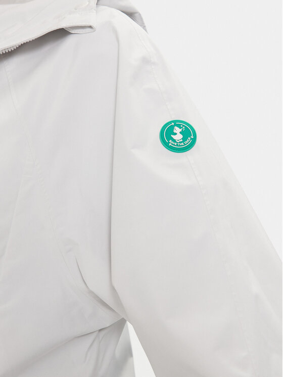Save The Duck Save The Duck Nepremokavá bunda Suki D31604W-WIND18 Biela Regular Fit