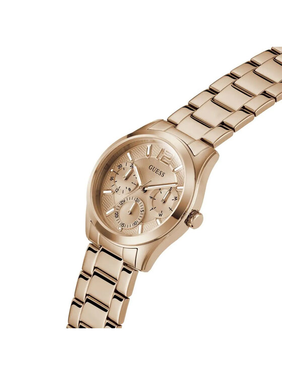 Guess Guess Zegarek GW0760L3 Różowe złoto