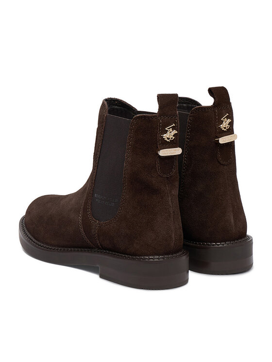 Beverly Hills Polo Club Beverly Hills Polo Club Μποτάκια με λάστιχο EO-WI16-12744-10 Καφέ
