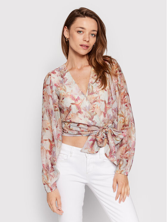 Guess Блуза W2YH29 WEPQ0 Цветен Regular Fit