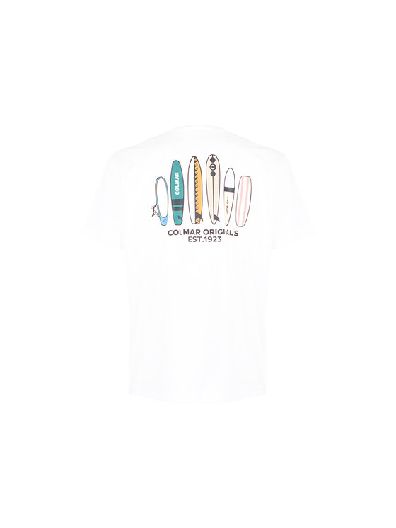 Colmar Colmar T-shirt 75436SH01 Bianco Regular Fit