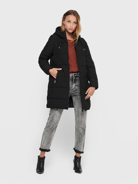 ONLY ONLY Zimska jakna Dolly 15205369 Crna Regular Fit