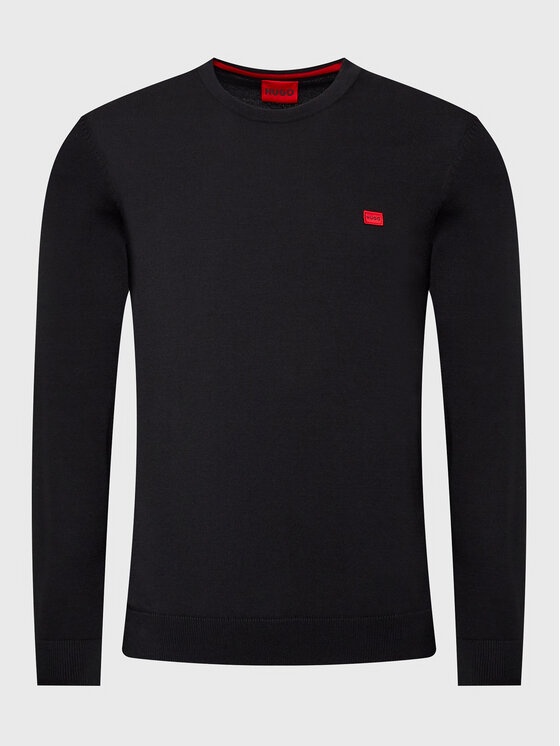 HUGO Hugo Pulover San Cassius-C1 50475083 Negru Regular Fit