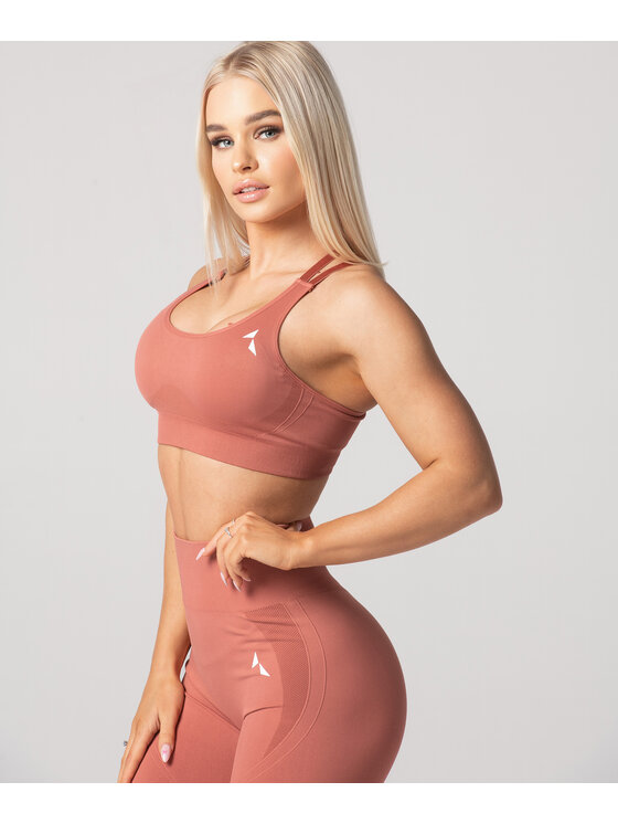 Carpatree Carpatree Biustonosz sportowy Arcade Bra Różowy