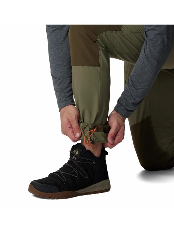 Columbia Columbia Spodnie outdoor 205474 Zielony Regular Fit