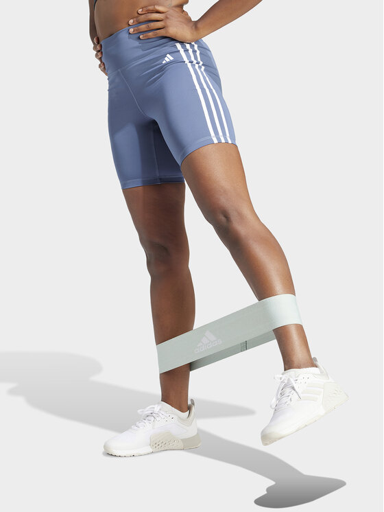 adidas Biker shorts Essentials IS4208 Blu Slim Fit, taglia : XS