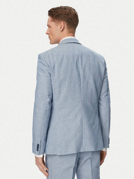 HUGO HUGO Uzvalks Henry 50559672 Zils Slim Fit