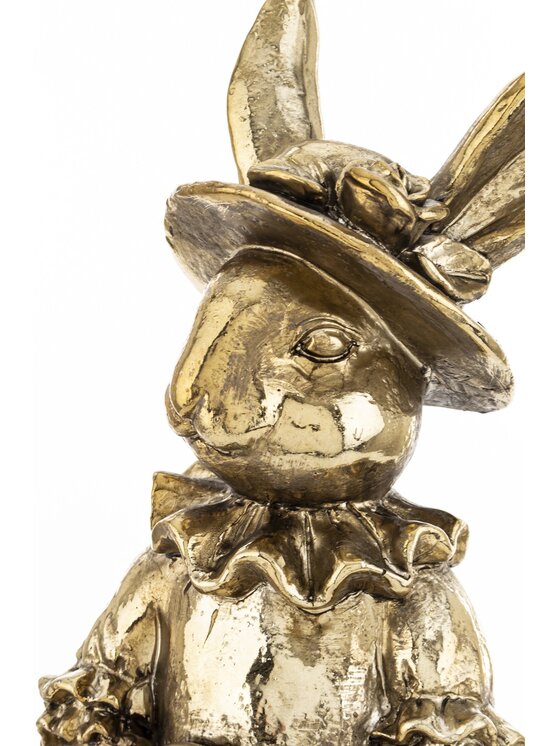 MIAhome MIAhome Figurka króliczka MALJUNA-4 big Złoty