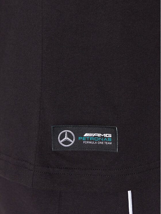 Puma Puma T-Shirt Mercedes-Amg Petronas Motorsport Mt7 538459 Czarny Regular Fit