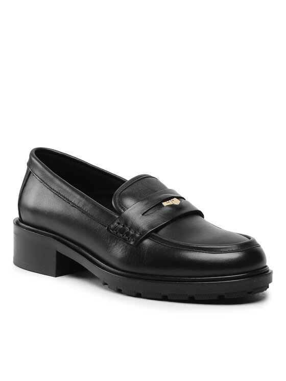 Tommy Hilfiger Tommy Hilfiger Chunky loafers Iconic Loafer FW0FW07412 Nero