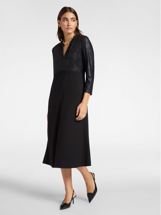 Elena Mirò Elena Mirò Abito da cocktail 7431Z100103N033 Nero A-Line Fit