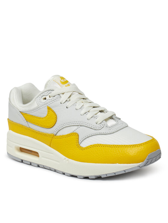 Nike air max 1 white blue yellow on sale