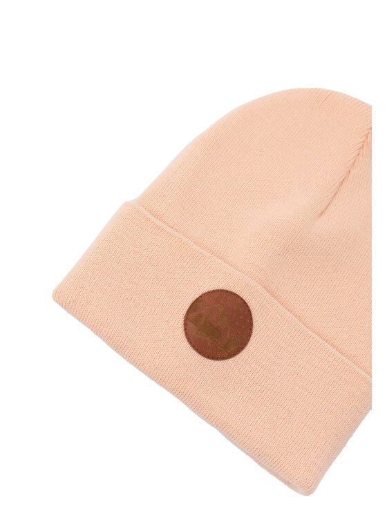 Kabak Kabak Czapka klasyczna beanie Różowy
