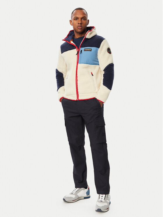 Napapijri Napapijri Polar Yupik NP0A8AZX Crem Regular Fit