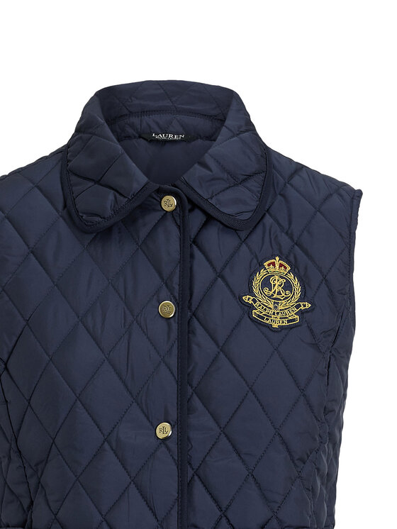 LAUREN RALPH LAUREN LAUREN RALPH LAUREN Bezrękawnik 297P10887001 Granatowy Regular Fit