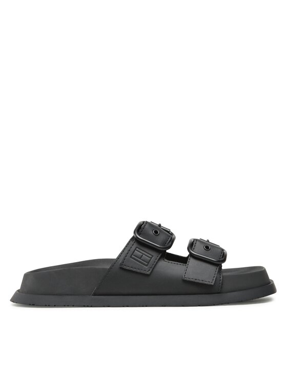 Tommy Jeans Natikače Fancy Sandal EN0EN02136 Crna