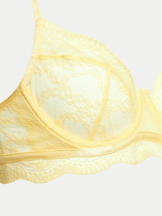 Hunkemöller Hunkemöller Бюстгальтер з підкладкою Isabelle 205389 Жовтий