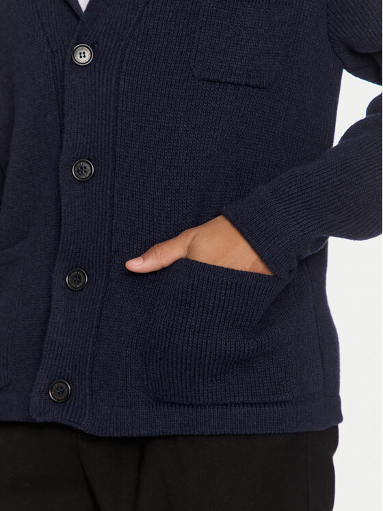 Paul&Shark Paul&Shark Strickjacke 14311215 Dunkelblau Regular Fit