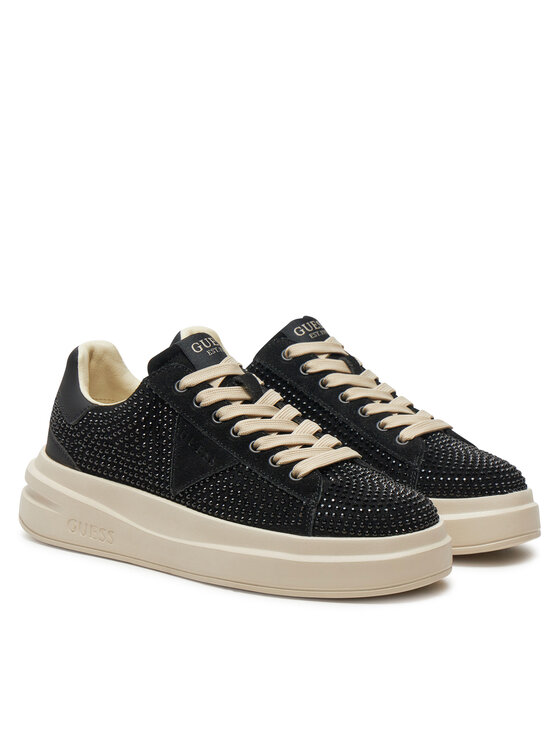 Guess Guess Αθλητικά FLPELB SUE12 Μαύρο
