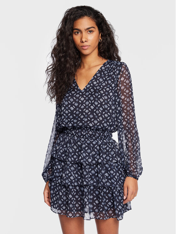 Pepe Jeans Pepe Jeans Haljina za svaki dan Eyra PL953255 Tamnoplava Regular Fit