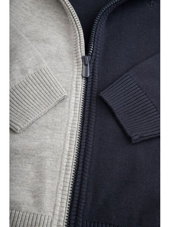 Coccodrillo Coccodrillo Sweter WC6172201BSB-019 Szary Regular Fit