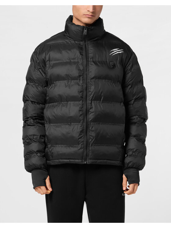 Plein Sport Plein Sport Kurtka puchowa 23109 Czarny Regular Fit