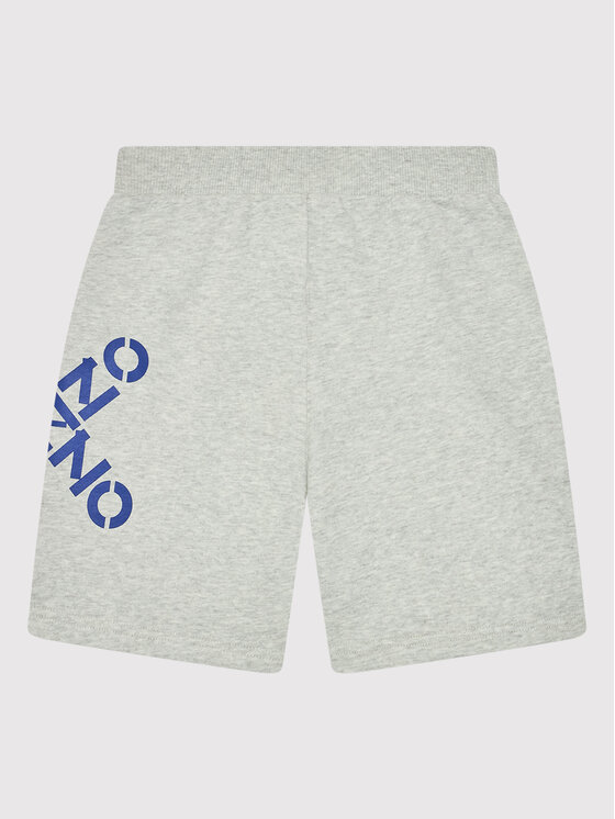 Pantaloncini sportivi K24232 Grigio Regular Fit