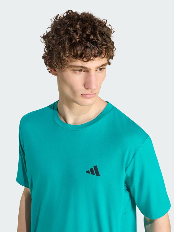 adidas adidas Koszulka techniczna 158826 Zielony Regular Fit