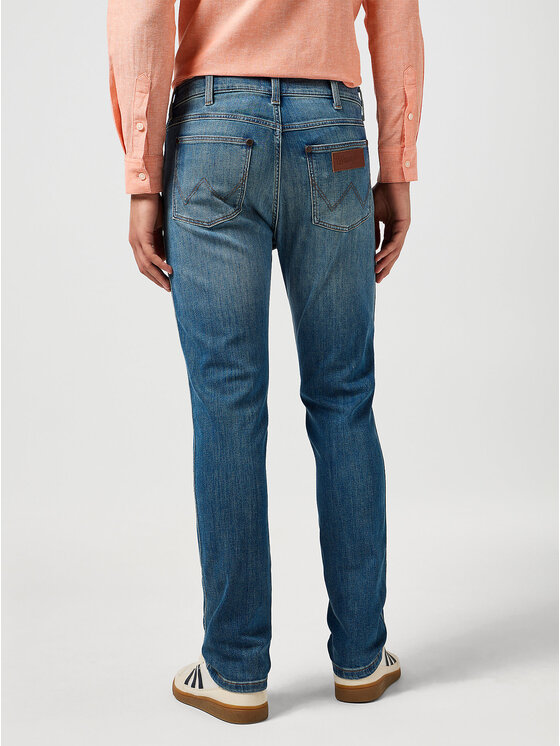 Wrangler Wrangler Jeansy LARSTON Niebieski Slim Fit